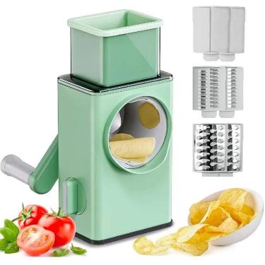 Imagem de Fatiador Processador Picador Manual Para Vegetais