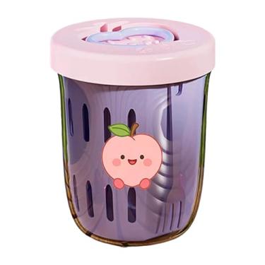 Imagem de Baoblaze Copo para armazenar salada de frutas, portátil, prático, conveniente e leve, com cesto de drenagem. Ideal para festas e escritórios, Style a