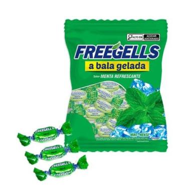 Imagem de Bala freegells menta refrescante 475 g - RICLAN