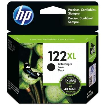 Imagem de Cartucho De Tinta Original Hp 122xl Preto