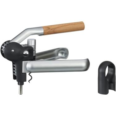Imagem de WMF Baric Lever saca-rolhas vinho 19 x 11 x 15 cm, saca-rolhas com cortador de alumínio, abridor de garrafas de vinho profissional, abridor de garrafas para vinho e prosecco, abridor de vinho