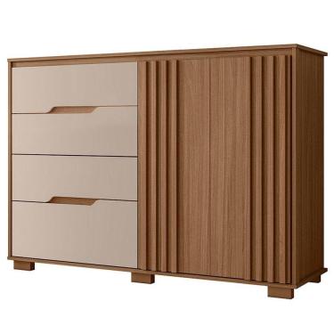 Imagem de Cômoda Sapateira Texas Carvalho Fendi - Moval