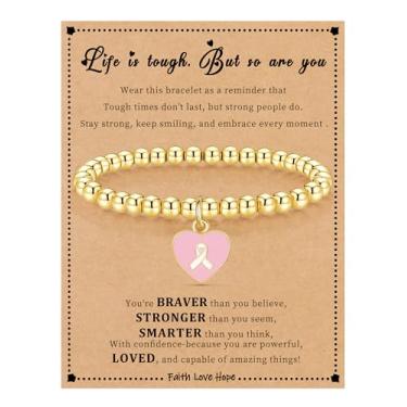 Imagem de Enfeites de meia para mulheres, presentes cristãos para mulheres, pulseiras cruzadas, natureza, imperial, pedras, contas, confirmação, presentes de batismo, para meninas adolescentes, presente