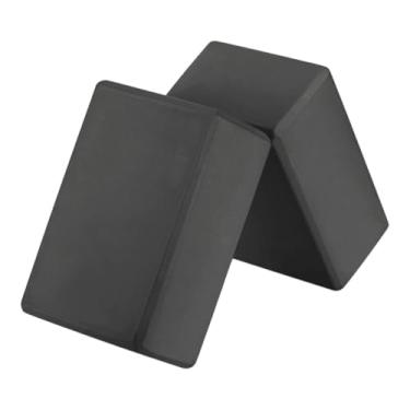 Imagem de Colaxi de ioga EVA leve antiderrapante acessórios acessórios de ginástica equipamentos de exercícios para posturas profundas alongamento fitness, Preto