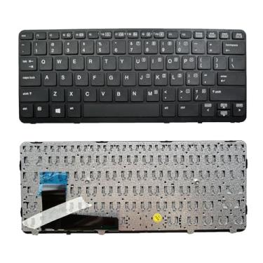 Imagem de Siakoocty Teclado de substituição para laptop US Layout para HP EliteBook 820 G1 G2 720 725 G1 720 G1 720 G2 820 G2 735502-D61 V141926AS1 6037B0085937