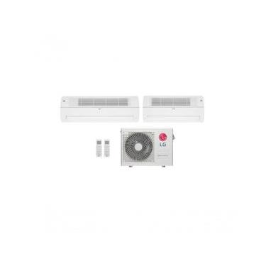 Imagem de Ar condicionado Multi Split Inverter 2 ambientes ( 1via 2X 12.000BTUS, 1X 18.000BTUs) Quente/Frio WiFi Integrado 220V