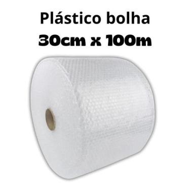 Imagem de Plástico Filme Bolha 30x100m Biodegradável Embalagens frágeis - Tiger 