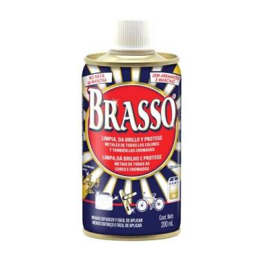 Imagem de Polidor de Metais Brasso 200ml