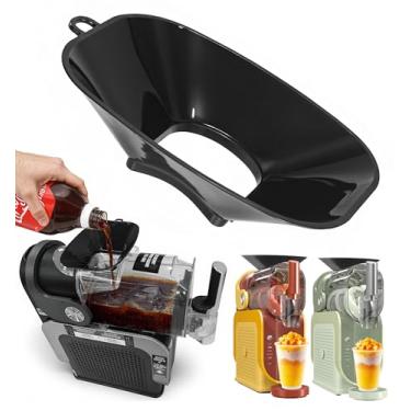 Imagem de Capô de fluxo anti-respingos para máquina Ninja Slushie FS301/FS300 - Capa guia de líquido - Acessórios para máquina Ninja Slushie - Sem derramamentos ao derramar bebidas/sucos de frutas - Instalação