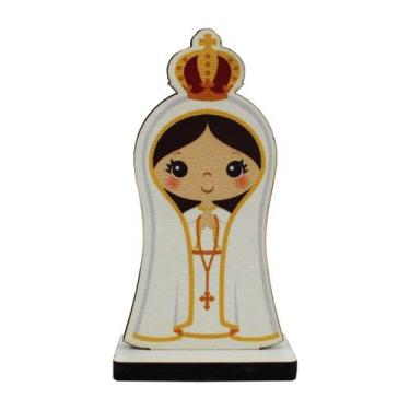 Imagem de Imagem Nossa Senhora de Fátima Infantil em MDF - SJO Artigos Religioso
