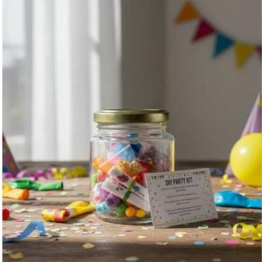 Imagem de Kit 150 unidades - Pote de vidro Redondo Belém 240ml - Tampas Douradas