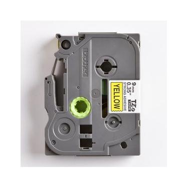Imagem de Fita Industrial Brother TZE-S621 9mm Preto/Amarelo