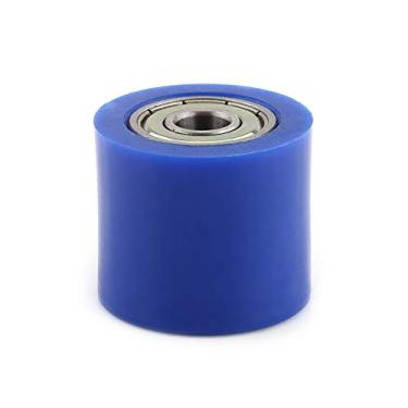 Imagem de HEEPDD Controle Deslizante do Rolo da Polia de Corrente 8mm 10mm Roda Tensora de Corrente de Transmissão, Ajustadores de Roda Tensora de, Rolamentos Resistentes para Motocicletas ATV Dirt Pit (Azul