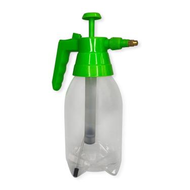 Imagem de Pulverizador Manual de Pressão Acumulada, Pet Transparente com Verde, 1,5 L