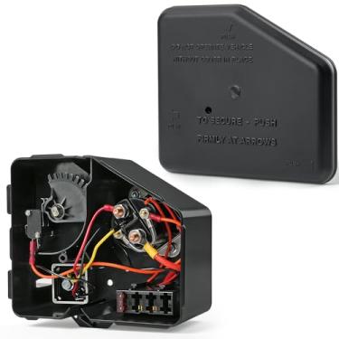 Imagem de CartClan Conjunto de caixa de componentes elétricos para carrinho de golfe, adequado para carrinhos de golfe a gás DS 1992-2015, OEM # 1015777/102711201, 1015373, 1013609, 1014808