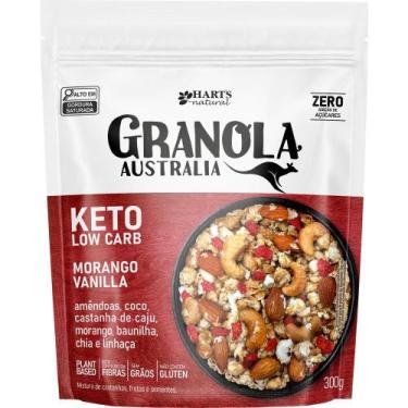 Imagem de Granola Australia Keto Morango Vanilla Hart's 300g
