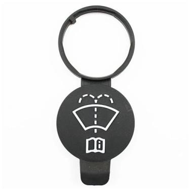 Imagem de Tampa de lavadora de para-brisas para Vauxhall para Meriva B 2010 limpador de para-brisa de carro reservatório de líquido tampa de garrafa de tanque