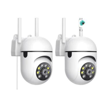 Imagem de Câmeras PTZ Wifi 4MP 2K Com Visão Noturna Detecção Humana Gravação 247