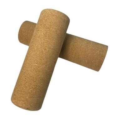 Imagem de Aymzbd 2x Rolos de Cortiça para Liberação Miofascial, Pilar de para Alongamento, Relaxamento E Academia