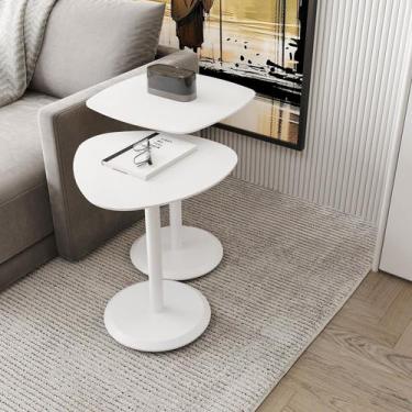 Imagem de Conjunto Mesa Lateral de Canto Keva 40x40x53cm - Previlege