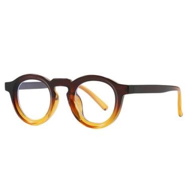 Imagem de Óculos de Sol UV400 - Cores Vibrantes, Armação Pequena, Estilo Punk, para Homens e Mulheres, Esportes ao Ar Livre, Corrida, Ciclismo, Amarelo Chá e Lentes Transparentes