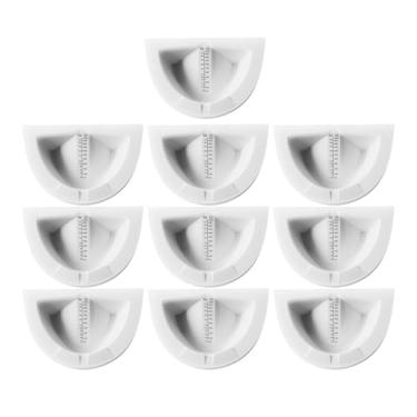 Imagem de OIIBWQ Conjunto de 10 recipientes graduados para de amostras, ideais para mictório e assento sanitário, com capacidade para 1000 cc.