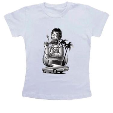 Imagem de Camiseta Infantil Opala Hommer Simpson, 12