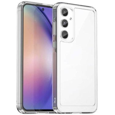 Imagem de Capa Acrílica/Gel Anti-Impacto Para Galaxy A55 Transparente