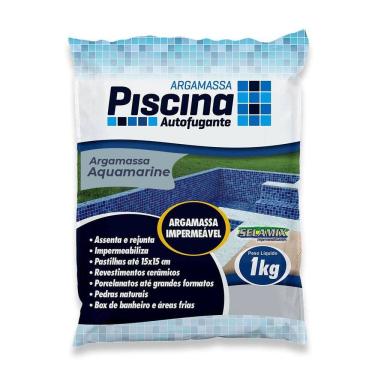 Imagem de Argamassa Piscina Aut. Impermeável  Cor Aquamarine