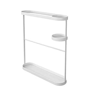 Imagem de Suporte de guarda-chuva, suporte de guarda-chuva, suporte de guarda-chuva, suporte de guarda-chuva de metal, entrada interna e externa, decoração de corredor, para guarda-chuva longo e dobrado (branco