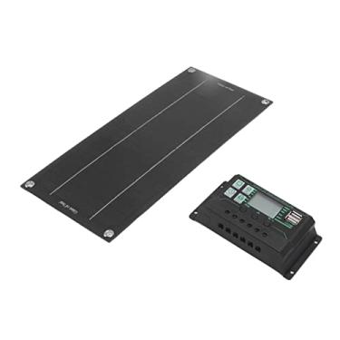 Imagem de KIMISS Kit de Carregador de Bateria de Painel Solar Portátil de 600 W - Carregador Solar de 18 V para RV, Carro, Barco e Uso Externo