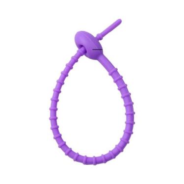 Imagem de Chaveiro De Silicone Com Cordão E Fecho De Rosca, Anel Para Chaves, Ac