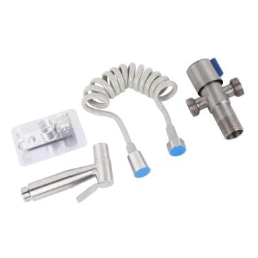 Imagem de LiebeWH Conjunto de Pulverizador de bidê, Pulverizador de Banheiro de Aço Inoxidável Com Alta Pressão para Fácil Limpeza de Fraldas de Pano de bebê e Necessidades de Higiene