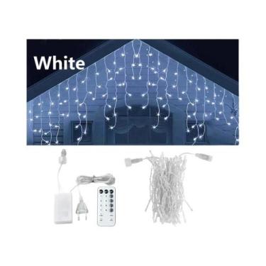 Imagem de Luzes De Cordão LED Para Exterior, Guirlanda De Fadas Para Decoração D