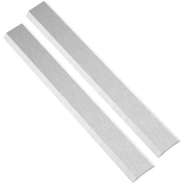 Imagem de 2 lâminas de raspador de tinta, lâminas de substituição reversíveis de aço tungstênio de 6,3 cm, adequadas para raspador de 6,3 cm, para remover tinta, madeira, cola e argamassa