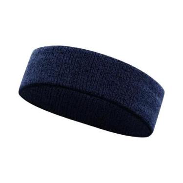 Imagem de Faixa De Suor Unissex Em Tecido Atoalhado Para Tênis, Corrida, Basquet