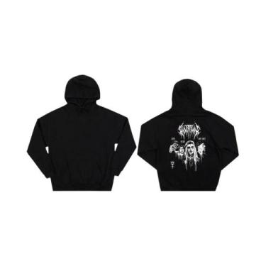 Imagem de Hoodies Casuais Masculinos De Manga Longa Com Estampa Hip Hop Harajuku