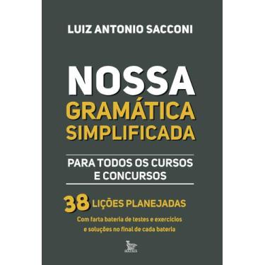 Imagem de Livro - Nossa gramática simplificada