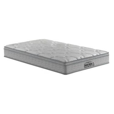 Imagem de Colchão Solteiro Espuma D40-20 Guarda Costas Premium Hiper Firme Euro Pillow Gray (88x188x22) - Probel