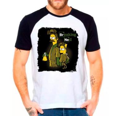 Imagem de Camiseta breaking ned camisa masculina lançamento - DESIGN CAMISETAS, 