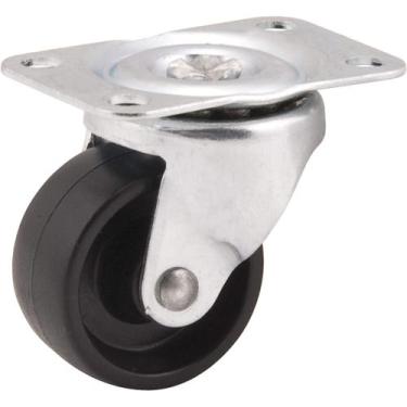Imagem de Rodízio Giratório Leve 1.1/4", de Nylon, Preto, Vonder