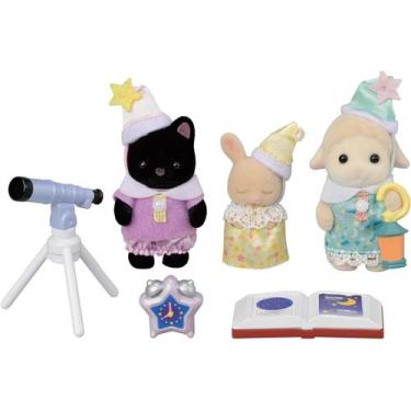 Imagem de Sylvanian Families - AMIGOS DO JARDIM DA INFANCIA - NOITE DO PIJAMA
