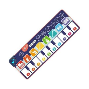 Imagem de Tapete Musical Para Crianças, Teclado De Chão Para Bebês, Brinquedo Ed