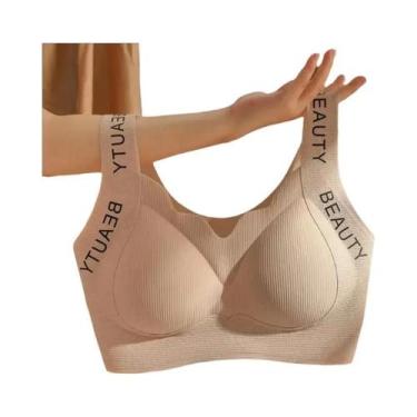 Imagem de Sutiã Push-Up Sem Costura Para Seios Pequenos Com Suporte Lateral E Co