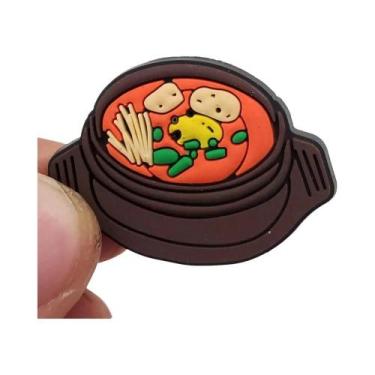 Imagem de Série Comida Infantil: Pingentes De PVC Para Calçados (20 Peças) Com T