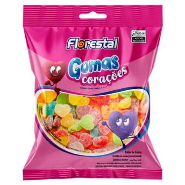 Imagem de Bala Goma Coração Florestal 60G