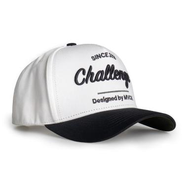 Imagem de Boné Aba Curva Challenge Off White Preto E Verde Mvck-Masculino