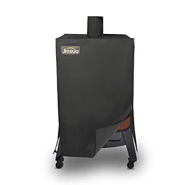 Imagem de Jiesuo Vertical Smoker Cover for Pit Boss 4/5-Series, PBV4PS1, PBV5PW1, PBV4PS2, Heavy Duty Waterproof Cover for Pit Boss Vertical Pellet Smoker Grill