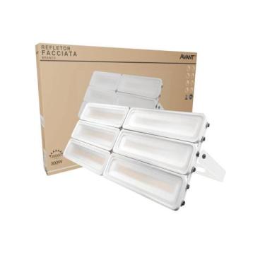 Imagem de Refletor Led Facciata Modular Branco 300W 6500K Bivolt - Avant