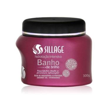 Imagem de Máscara de Tratamento Banho De Brilho Sillage 300g